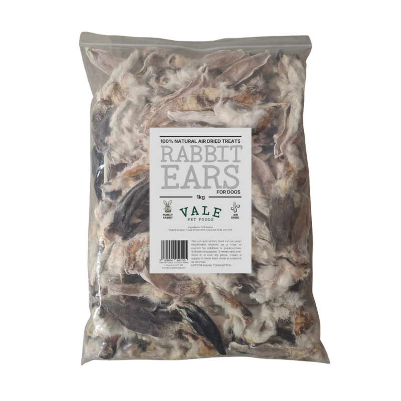 Furry Rabbit Ears Dog Treats