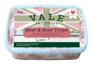 Beef & Tripe - 1KG