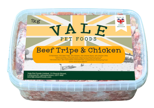 Beef Tripe & Chicken - 1KG