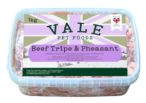 Beef Tripe & Pheasant - 1KG