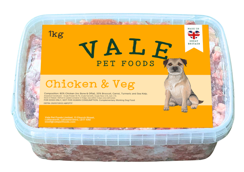 Chicken & Veg - 1KG
