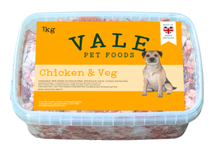 Chicken & Veg - 1KG