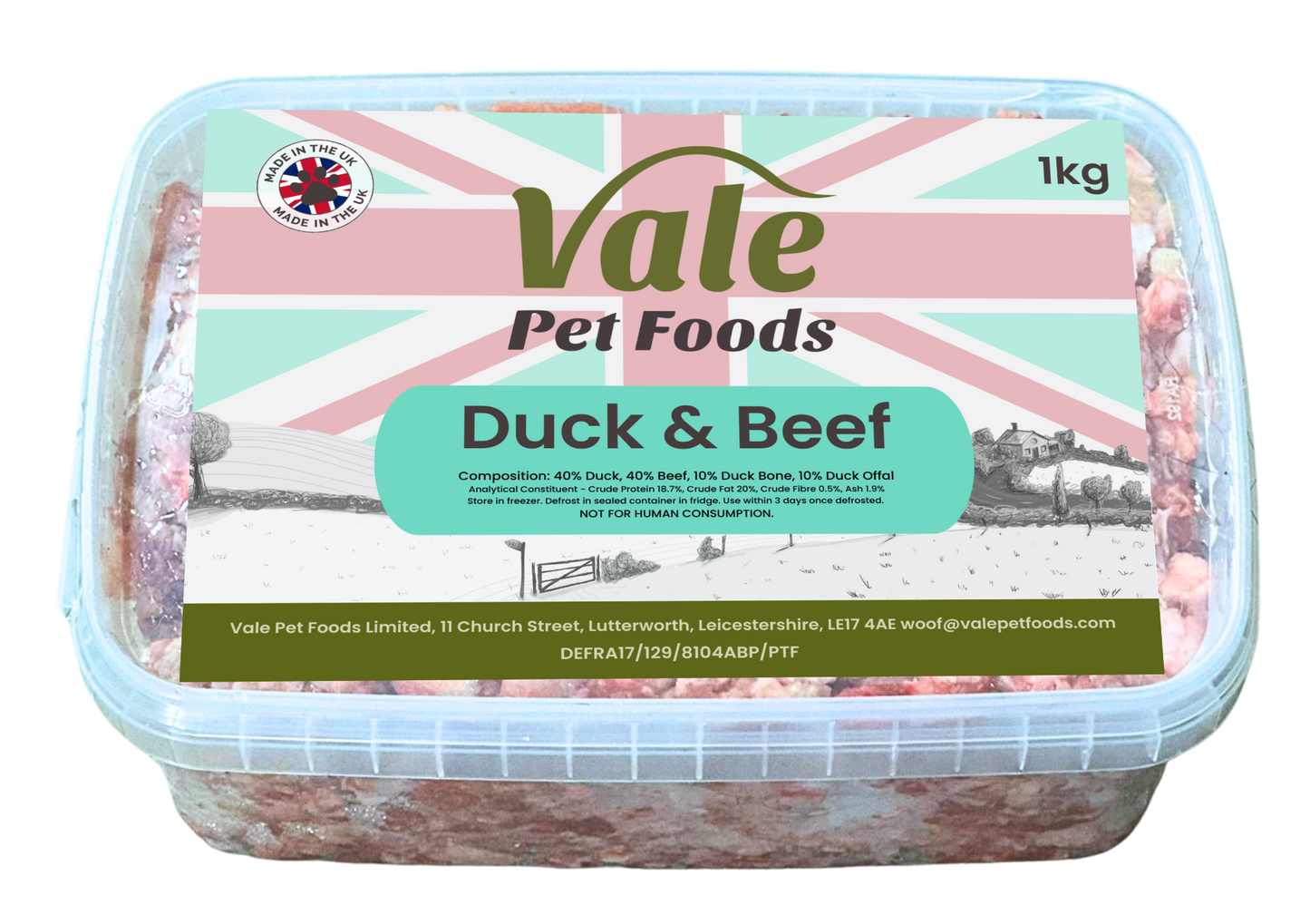 Duck & Beef 1kg