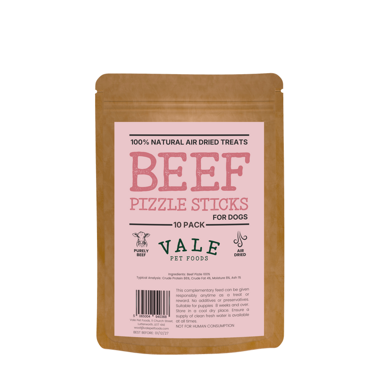 Beef Pizzle Sticks - 10 Pack