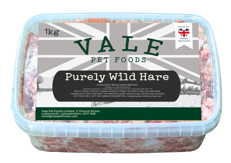 Purely Wild Hare 1kg