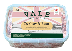 Turkey & Beef - 1KG