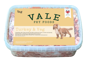 Turkey & Veg - 1KG