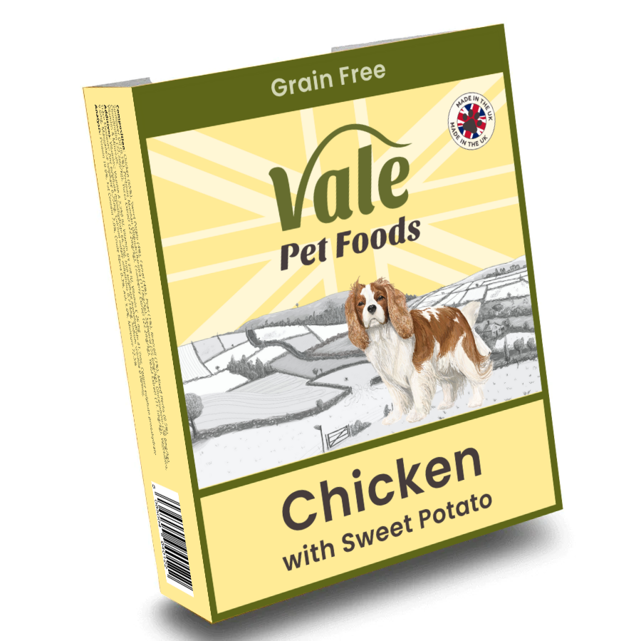 Chicken and sweet potato dog sales food