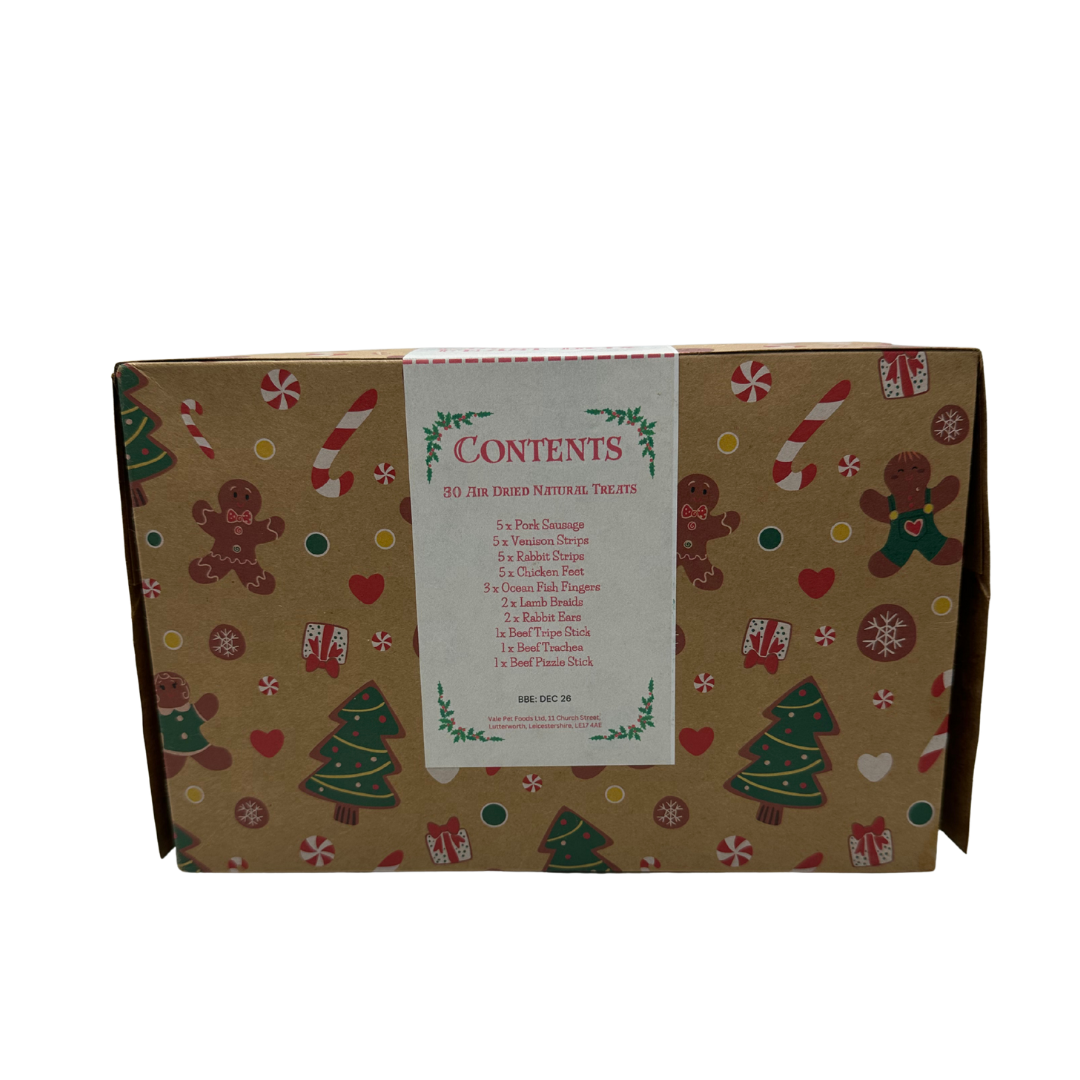 30 Piece Christmas Natural Treat Selection Box