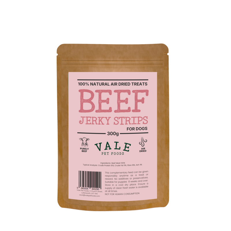 Beef Jerky Dog Treats - 300g