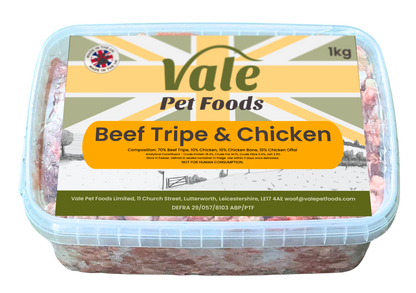 Beef Tripe & Chicken