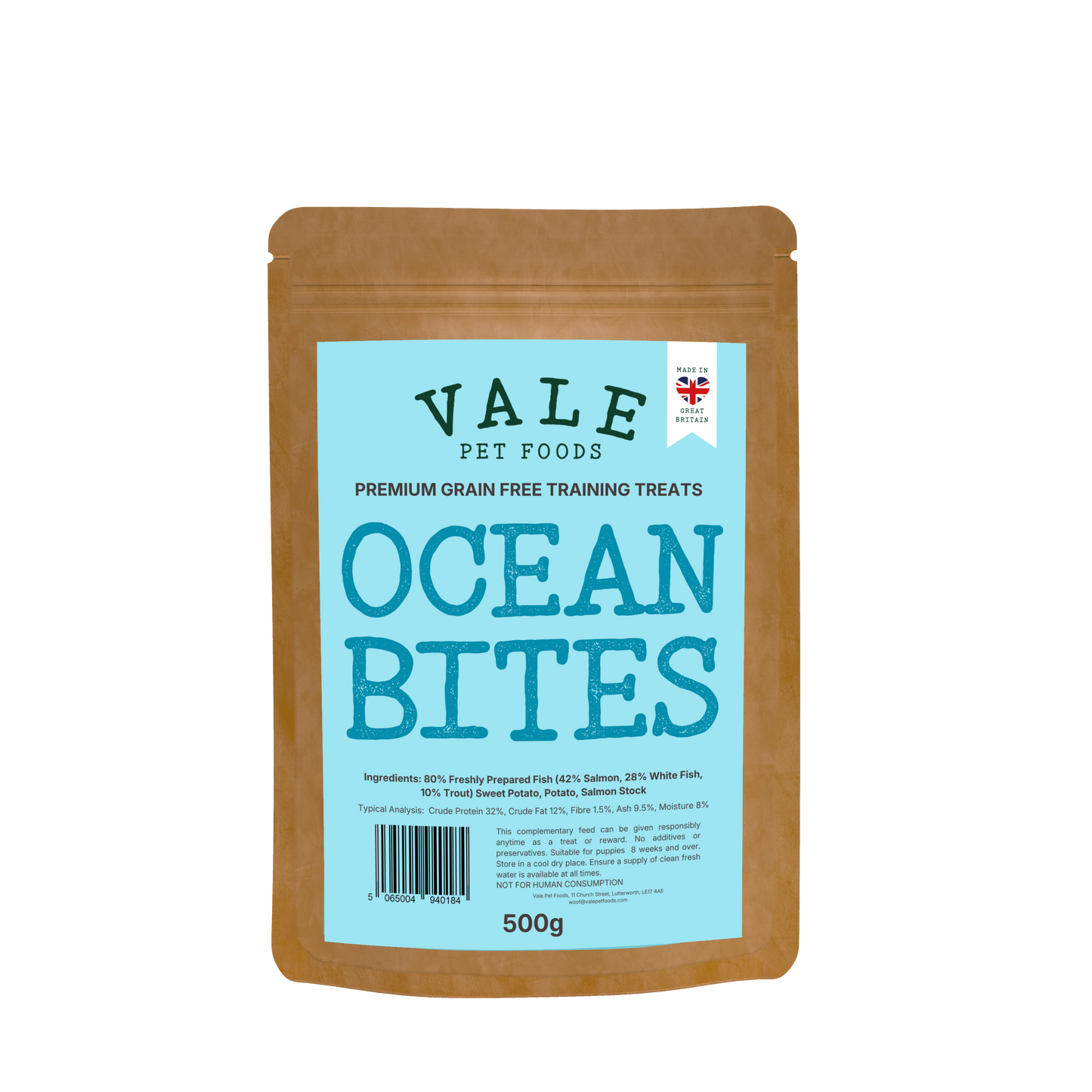 Ocean Bites Dog Treats - 500g