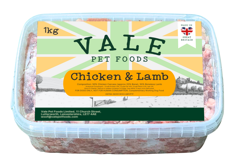 Chicken & Lamb - 1KG