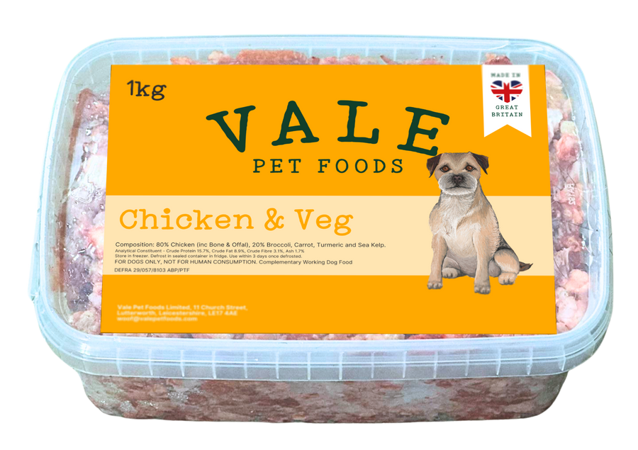 Chicken & Veg - 1KG