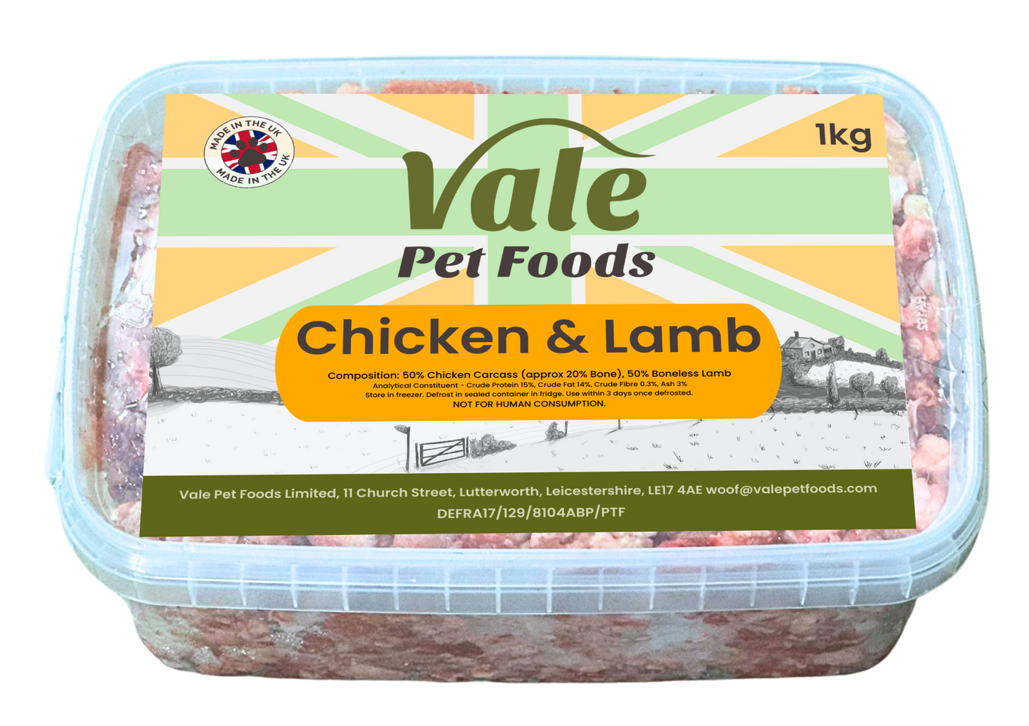 Chicken & Lamb 1kg