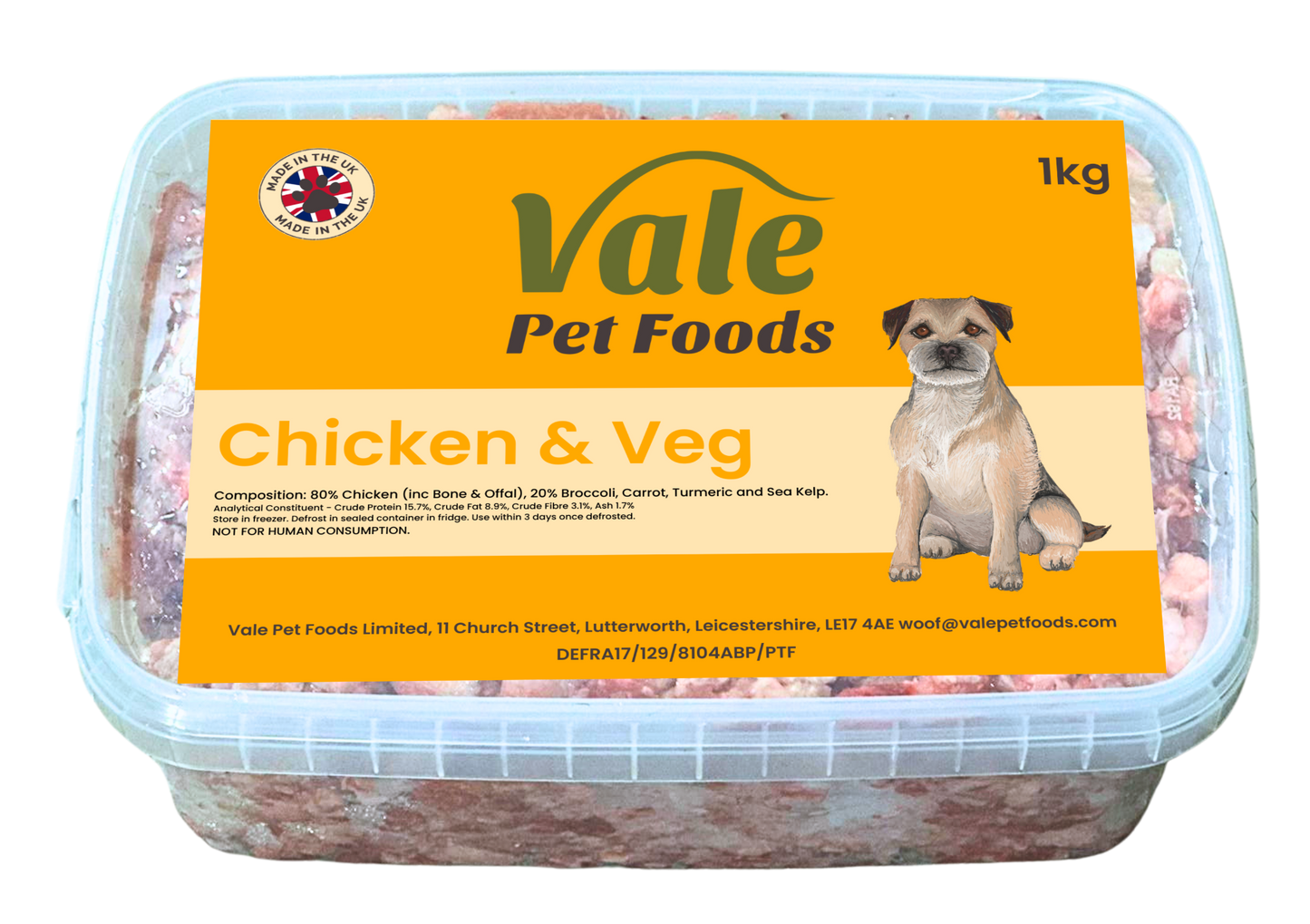 Chicken & Veg 1kg