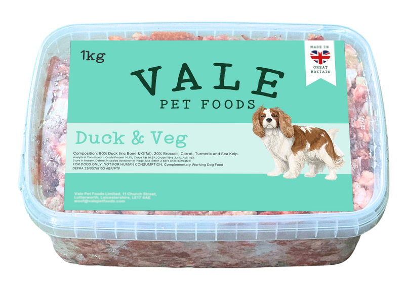 Duck & Veg - 1KG