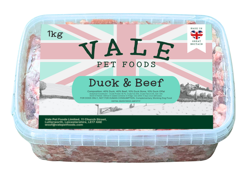 Duck & Beef - 1KG