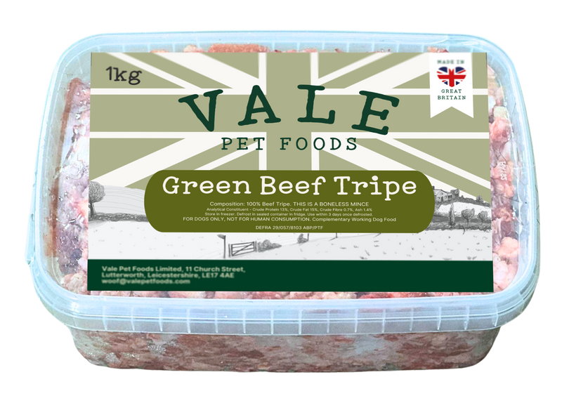 Green Beef Tripe - 1KG