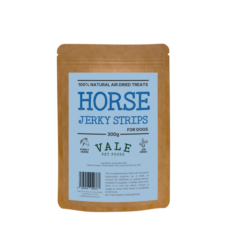 Horse Jerky Dog Treats - 300g