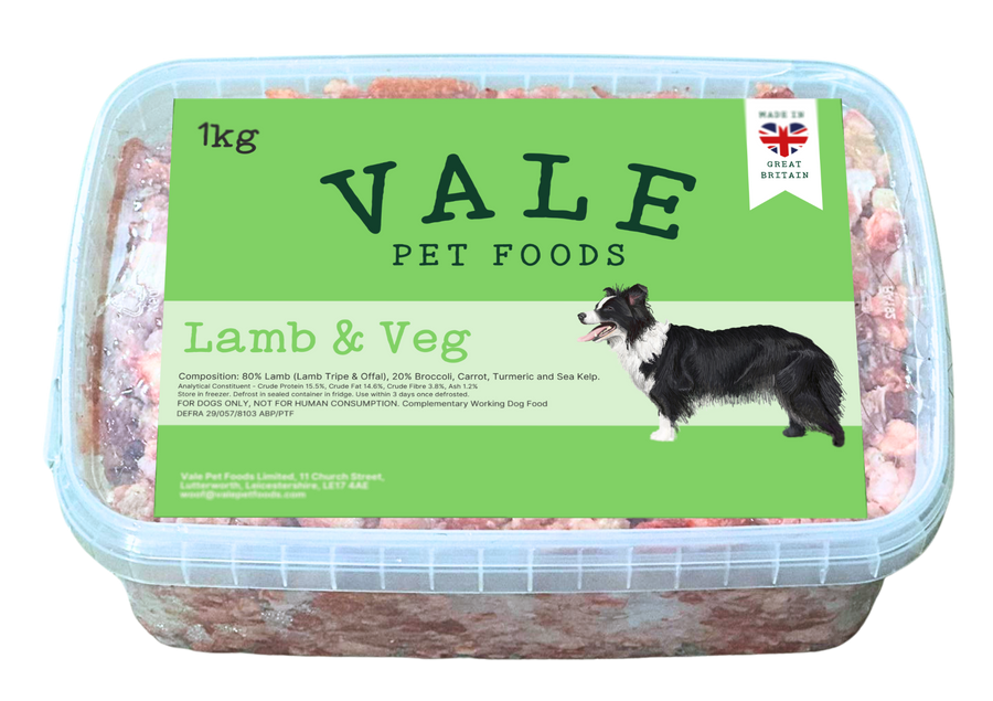 Lamb & Veg - 1KG
