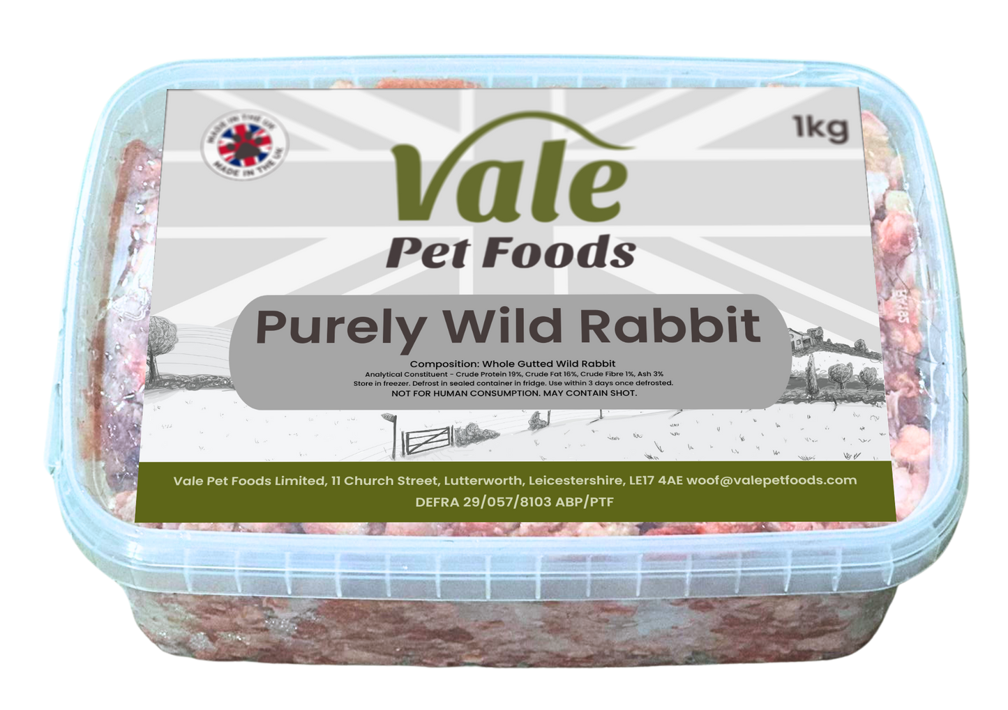 Purely Wild Rabbit 1kg