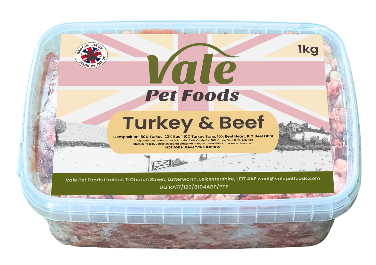 Turkey & Beef 1kg