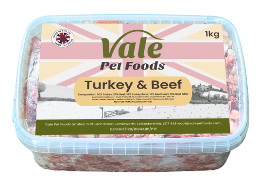 Turkey & Beef 1kg