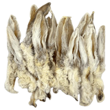 furry rabbit ears for dogs 1kg