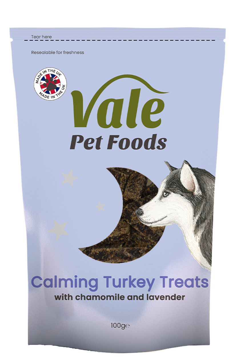 Calming Turkey Dog Treats with Chamomile and Lavender 100g