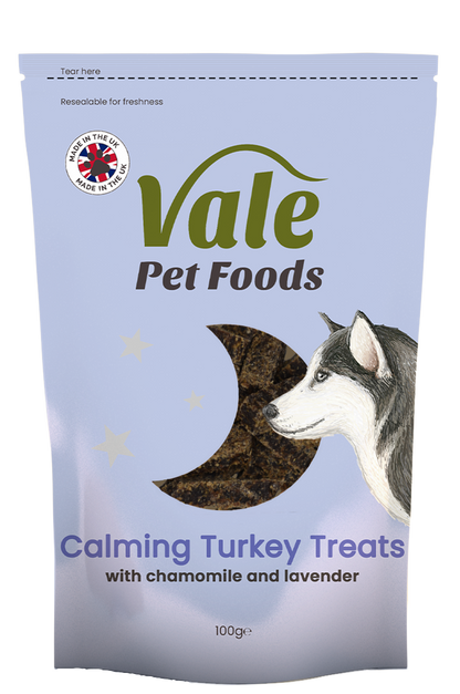 Calming Turkey Dog Treats with Chamomile and Lavender 100g