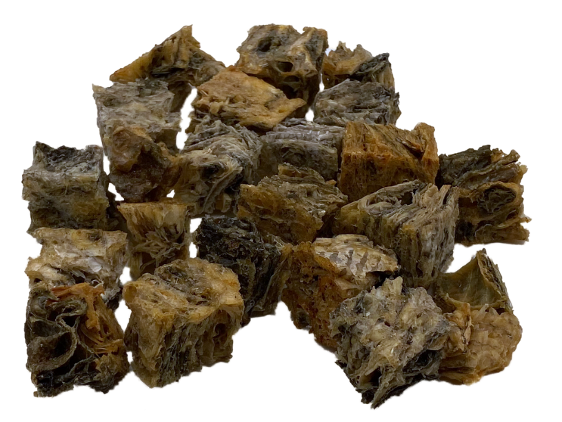 Fish Skin Chunks Dog Treats - 100g