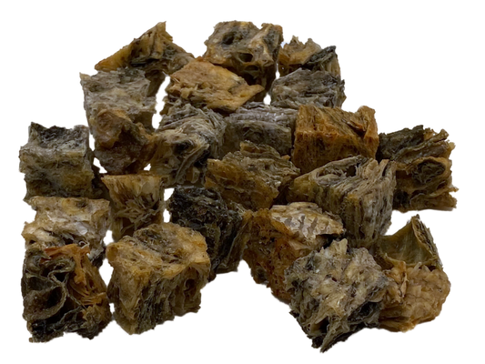 Fish Skin Chunks Dog Treats - 100g