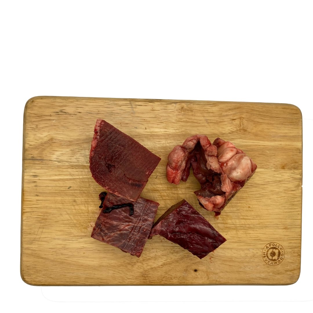Beef Heart Chunks - 1kg - Vale Pet Foods